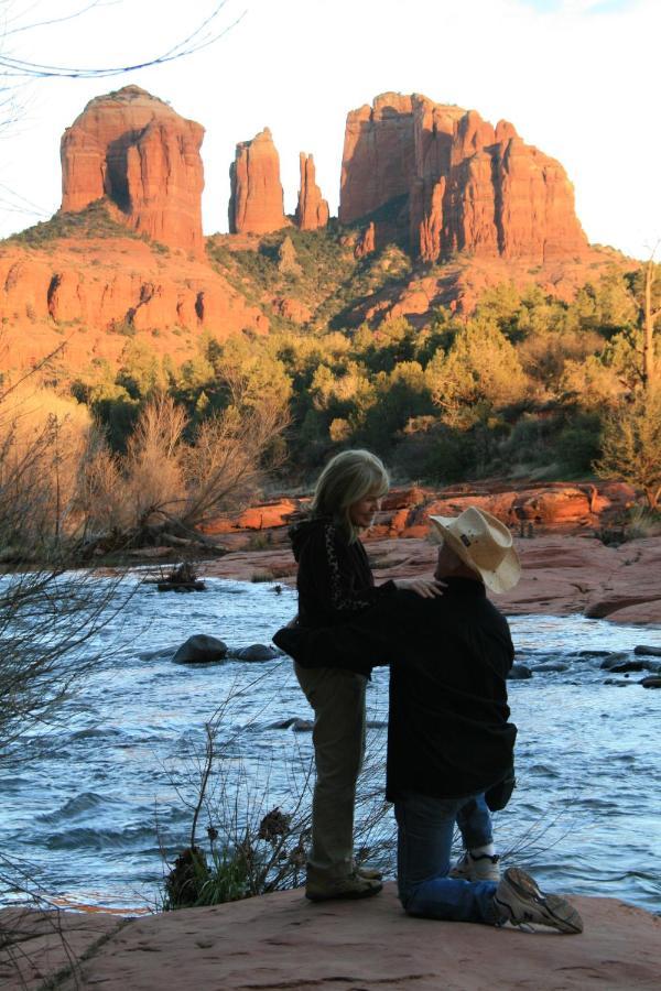 Cathedral Casita At Sedona Cathedral Hideaway Llc Villa Luaran gambar