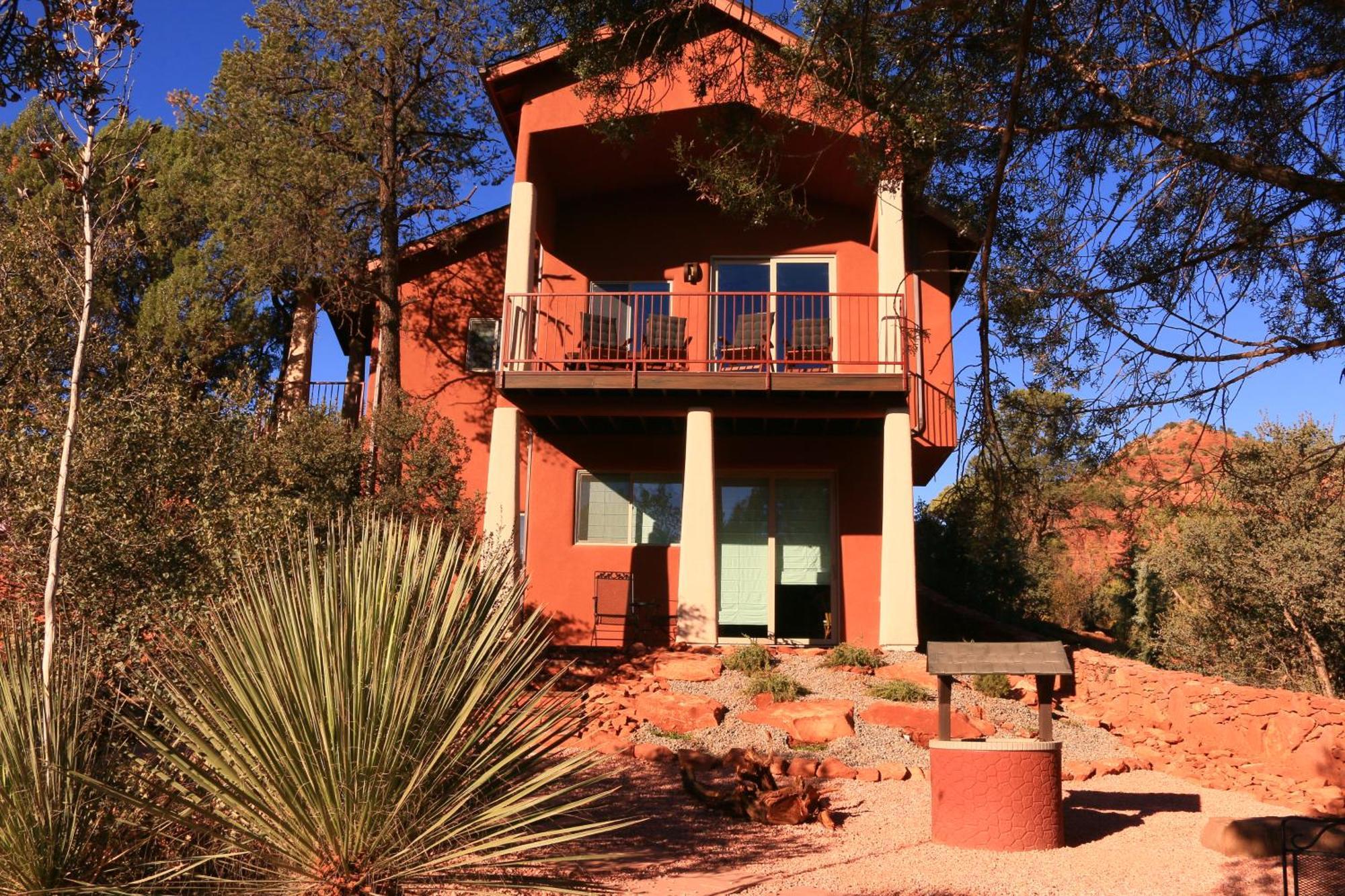 Cathedral Casita At Sedona Cathedral Hideaway Llc Villa Luaran gambar